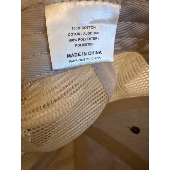 Adams Freedom & Pancakes Trucker Hat OSFM Black & Beige Mesh Back Cap - Picture 6 of 6